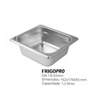 Ver imagem 2 de Cuba Gastronômica de Inox Gn 1/6 de 65 Mm Dj1665ct Frigopro