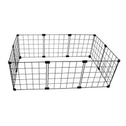 Cercado Porquinho da Índia 60x90x30cm Preto - 2 Cercado Porquinho da Índia 60x90x30cm Preto - 2