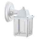 Ver imagem 1 de Luminária Arandela Externo Colonial Plastico Branco Alz19