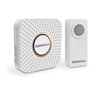 Campainha Residencial Wireless Sem Fio Comfort Door a Pilha Longo Alcance 100 Metros Branco - 1