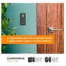 Campainha Residencial Wireless Sem Fio Comfort Door a Pilha Longo Alcance 100 Metros Branco - 10