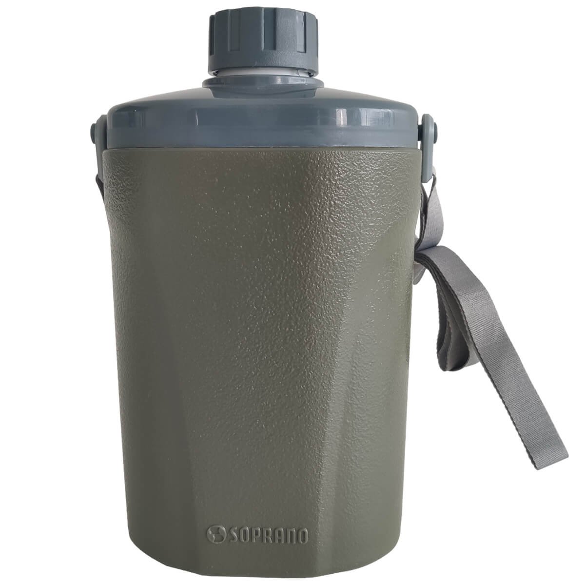 Cantil Térmico Safari Soprano 1 Litro Garrafa Pesca Barraca Verde - 1