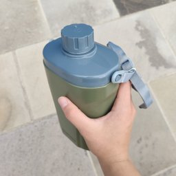 Cantil Térmico Safari Soprano 1 Litro Garrafa Pesca Barraca Verde - 6