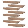 Kit 8 Prateleiras Porta Quadros 60 X 15cm Suporte Invisível - 1