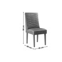 Ver imagem 2 de Conjunto: Mesa de Cozinha Havana Tampo Curvo 120cm+4 Cadeiras Dafne Madeira Naturale - Capuccino/
