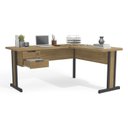 Ver imagem 5 de Mesa de Canto com Gaveteiro 170x150 Cm Versatil 1170a Itapua Kappesberg