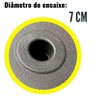 Base Suporte Ombrelone 60 Kg de Água ou Areia com Rodinhas Evbo60 Evald-preto - 6