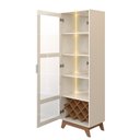 Ver imagem 5 de Cristaleira com LED e Espelho Mirage Bege/Off White/Cinamomo