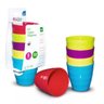 Kit 5 Copos Plástico Colorido - Comtac Kids - 1