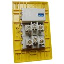 Ver imagem 3 de Conjunto 4x2 Linha Infiniti MarGirius 4x2" 1 Tomada 2P+T 10 A + 1 tomada 20 A + 1 tomada USB 1A