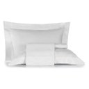 Ver imagem 1 de Jogo de Cama 100% Algodão Queen Size Liso 180 Fios Nova América:branco