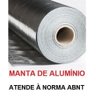 Manta térmica telhado Subcobertura Duas Faces Alumínio 50m² - SB5 Brasfoil  - 4