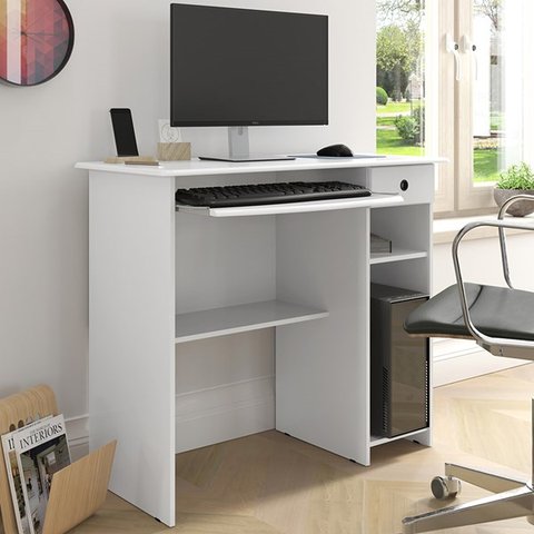 Mesa Computador Quarto Escritorio Viena 1 Gaveta