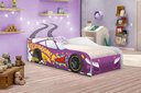Ver imagem 4 de Cama Carro Vrooom Roxo Solteiro