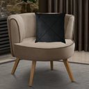 Ver imagem 2 de Kit 2 Capas para Almofada Drapeada em Veludo Quadrada 50x50 Várias Cores