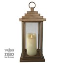 Ver imagem 5 de Lanterna de Chão Artesanal Branca Media Decorativa Libertas Rosas Lanterna Rustica Dourado