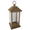 Ver imagem 3 de Lanterna de Chão Artesanal Branca Media Decorativa Libertas Rosas Lanterna Rustica Dourado