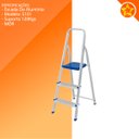 Ver imagem 3 de Escada de Alumínio com 3 Degraus e Apoio