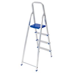Escada Alumínio 4 Degraus - Uso Doméstico - 6
