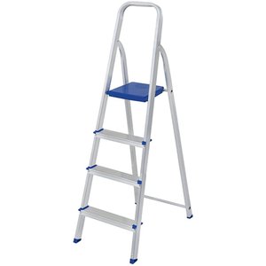 Escada Alumínio 4 Degraus - Uso Doméstico
