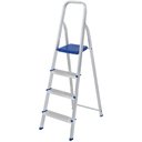 Ver imagem 1 de Escada Alumínio 4 Degraus - Uso Doméstico