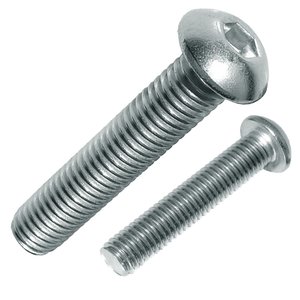 PARAFUSO ALLEN CABEÇA ABAULADA M5 X 25 GEOMET - 100PÇS