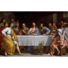 Santa Ceia - Champainge - Tela 60x90 Para Quadro - 1