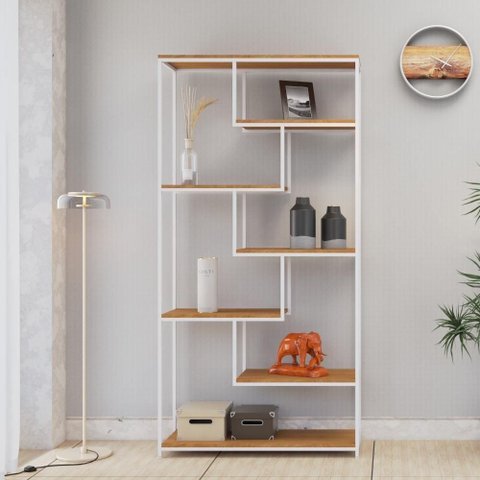 Estante Brooklyn Alta 07 Prateleiras 182x90x30cm