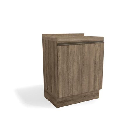 Gabinete de Cozinha Modulado Maxxi G744 2 Portas c/ Tampo Nogal - Kappesberg
