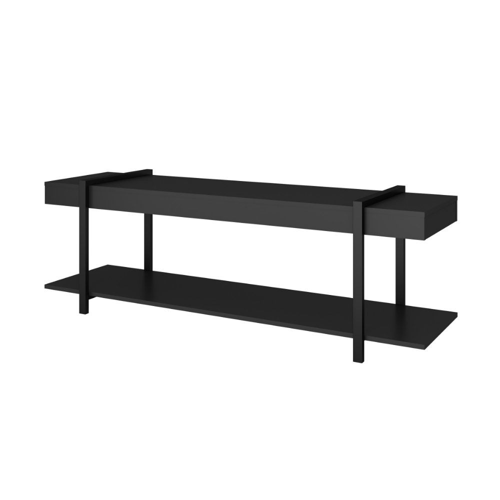 Rack Painel Tv 50 Polegadas Ohio Carraro Preto - 13