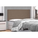 Ver imagem 3 de Cabeceira Painel Casal 1,40m Tânia Suede - Pallazio - Caramelo