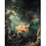 O Balanço - Fragonard - Tela 60x77 Para Quadro - 1