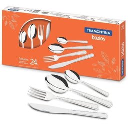Faqueiro 24 Peças Inox Búzios Tramontina 23799052 - 1