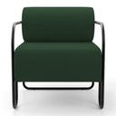 Ver imagem 5 de Kit 02 Poltronas Decorativas Orgânica Living Miska Veludo Verde Escuro - Abmaza