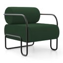 Ver imagem 4 de Kit 02 Poltronas Decorativas Orgânica Living Miska Veludo Verde Escuro - Abmaza