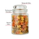 Ver imagem 3 de Conjunto 3 Potes Vidro Hermético 750/520/350ml Class Home