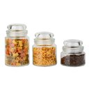 Ver imagem 1 de Conjunto 3 Potes Vidro Hermético 750/520/350ml Class Home