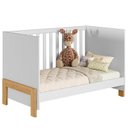 Ver imagem 3 de Berço Americano Mini Cama 4300 Fantasia e Guarda Roupa com Cômoda 4970 Q Encanto Slim Branco