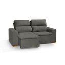 Ver imagem 2 de Sofá Modular 3 Lugares Búzios 195cm com Molas, Retrátil e Reclinável com Tecido Veludo Nobre Sofatec