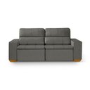 Ver imagem 5 de Sofá Modular 3 Lugares Búzios 195cm com Molas, Retrátil e Reclinável com Tecido Veludo Nobre Sofatec