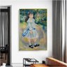 Quadro A Menina Com Um Aro Auguste Renoir:150x100/BORDA INFINITA - 6