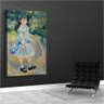 Quadro A Menina Com Um Aro Auguste Renoir:150x100/BORDA INFINITA - 3