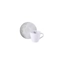 Ver imagem 5 de Conjunto Xícara e Pires de Chá Tramontina Floralis em Porcelana Decorada 200 Ml 2 Peças