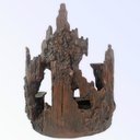 Ver imagem 3 de Escultura 30AX23LX14C Congá p/12 Orixás 10 cm Marrom Resina