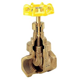 Registro de gaveta uso semi industrial 3/4" DN20 bruto Deca - 1