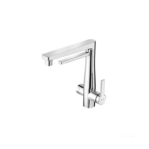 Monocomando de mesa para cozinha com purificador de água Docolvitalis Docol - 1
