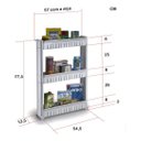 Ver imagem 3 de Organizador Multiuso com Rodízio Arthi