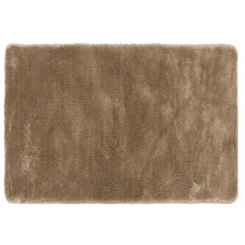 Tapete Microfibra Comfort Plus 60x40cm Marrom Uzoo