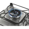 Fogão Brastemp 4 Bocas Embutir Cor Inox com Dupla Chama e Grill - Bys4Gar - 3
