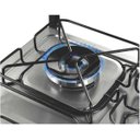 Ver imagem 4 de Fogão Brastemp 4 Bocas Cor Inox com Dupla Chama e Grill - Bfs4Gar